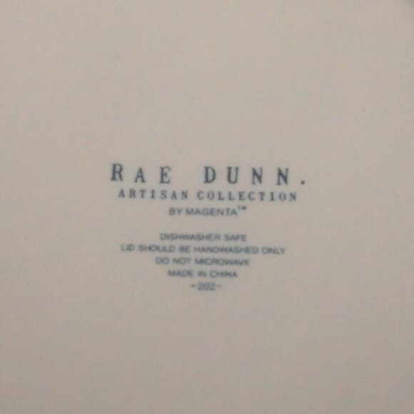 Rae Dunn Reindeer Snacks Christmas Holiday Canister Farmhouse Kitchen - Picture 4 of 4